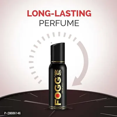 Fogg Black Fresh Spicy Body Spray Deodorant For Men (120ml)-thumb3