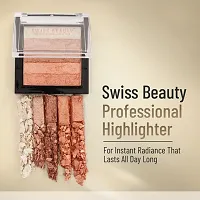 Swiss Beauty Brick Highlighter - 02 (7gm)-thumb4