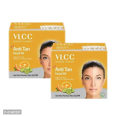VLCC Anti Tan Single Facial Kit Pack of 2