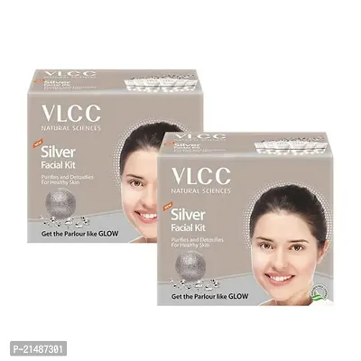 VLCC Silver Single Facial Kit Pack of 2