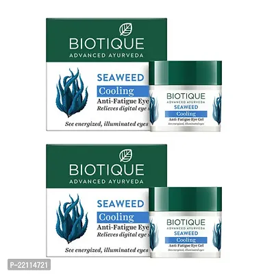 Biotique Natural Anti Fatigue Eye Gel (Pack Of 2)