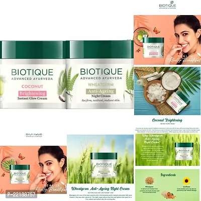 Biotique Bio Skin Nourishing Day  Night Cream (50 gm each) Pack of 2