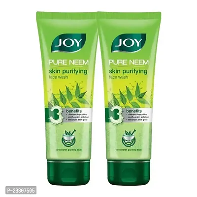 Joy Pure Neem Skin Purifying Face Wash - Pack of 2 (Each 100ml-thumb0