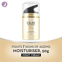 Olay Total Effects Night Cream - Vitamin C,Niacinamide, Green Tea (50g)-thumb1