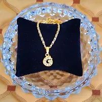 Sullery Alphabet Initial Letter G Locket Gift for Lover Girlfriend Wife Sister Pendant Necklace for Women and Girl-thumb3