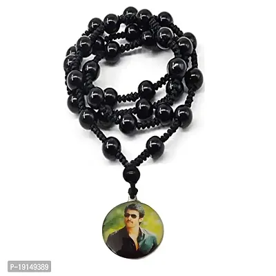 M Men Style South Indian Star Venkata Satyanarayana Prabhas Raju Uppalapati Multicolor Crystal And Glass And Cotton Dori Pendant Necklace Chain For Men And Women SMa202236-thumb0