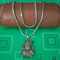 M Men Style God Shree Ram Snake Chain Bronze Zinc And Metal Pendant Necklace For Men And women-thumb4