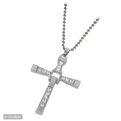 Sullery The Fast and Furious 8 Vin Diesel Dominic Toretto Cross Pendant Necklace for Men and Women-thumb2