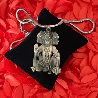M Men Style Lord Shree Panchmukhi Hanuman Snake Chain Bronze Zinc And Metal Pendant Necklace For Men And women-thumb2