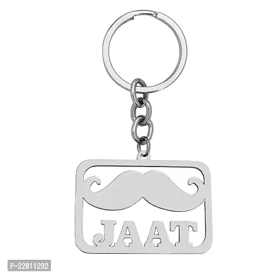 Buy M Men Style Jaat Name Keyring For Gifting Car Bike Purse