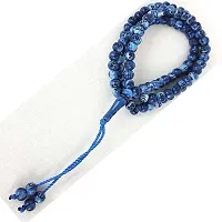 M Men Style Tasbih Prayer 99 Beads Allah  Muhammad Engraved Islamic Rosary Muslim Islam Misbaha Tasbeeh Sibha Acrylic Necklace(Blue)-thumb1