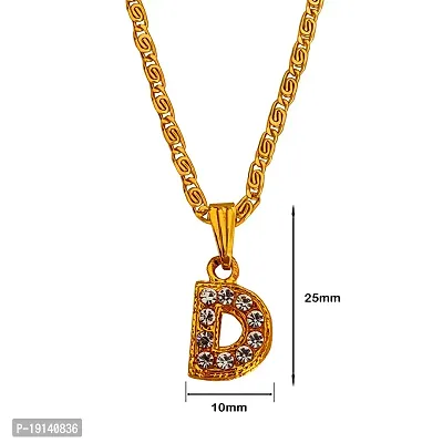 Sullery Alphabet Initial Letter D Locket Gift for Lover Girlfriend Wife Sister Pendant Necklace for Women and Girl-thumb2