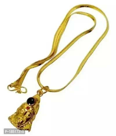 Stylish Fancy Designer Brass Golden Chain For Men