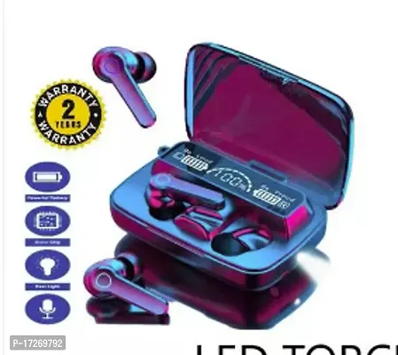 Stylish Purple In-ear Bluetooth Wireless Headsets With Microphone-thumb0