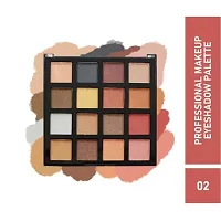 Professional Makeup kit 16 Colours Eyeshadow Palette - 02 Multicolour (18g)-thumb1