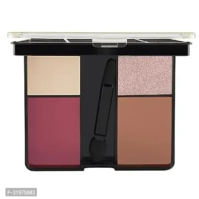 12 Eyeshadows Highlighter Blusher and Bronzer Palette for Women (26.0 gm) (Shade-1)-thumb4