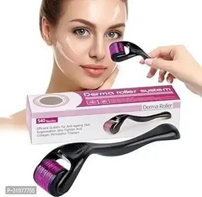 Beauty Derma Roller for Hair Growth and 3D Manual Roller for Face Lift and Skin Tightening-thumb3