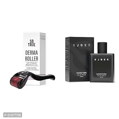 Derma Roller  And Djokr Signature Perfume For Men 100 ml