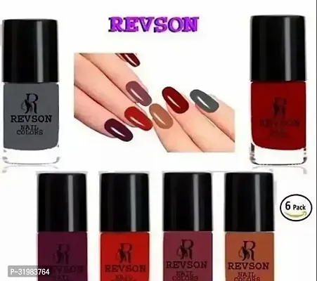 Beautiful Nail Polish Collection For Ladies Pack Of 6