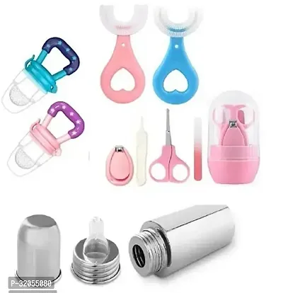 Metal Stainless Steel Baby Care Combo-thumb0