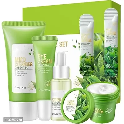 Green Tea Skincare Set for Women Combo