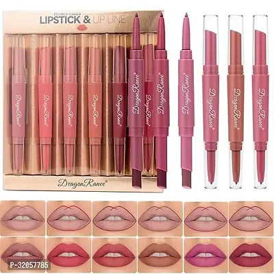 6Pcs Matte Velvet Lipstick