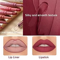 6Pcs Matte Velvet Lipstick-thumb2