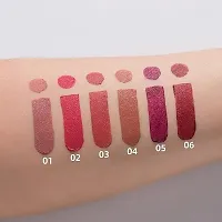 6Pcs Matte Velvet Lipstick-thumb3