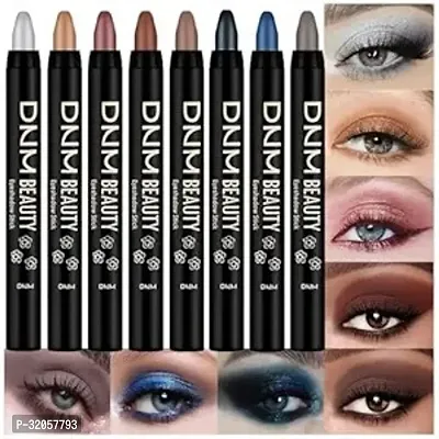 8Pcs Cream Eye Shadow Brightener Sticks Set for Wowen-thumb0