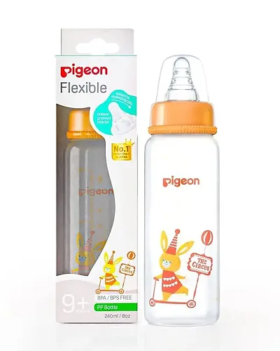 Natural Flexible Baby Milk Bottle