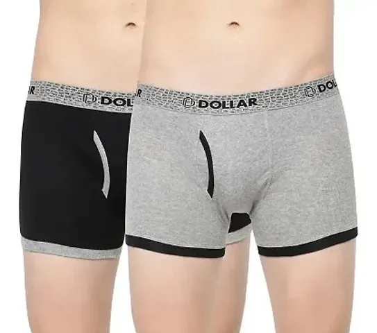 Elegant Cotton Trunks Pack Of 2