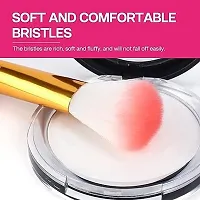 12 Pcs - Makeup Brushes with Case Cosmetic Beauty Saloon Brush for Foundation Eyeshadow Eyebrow Eyeliner Blush Powder Concealer Contour-thumb3