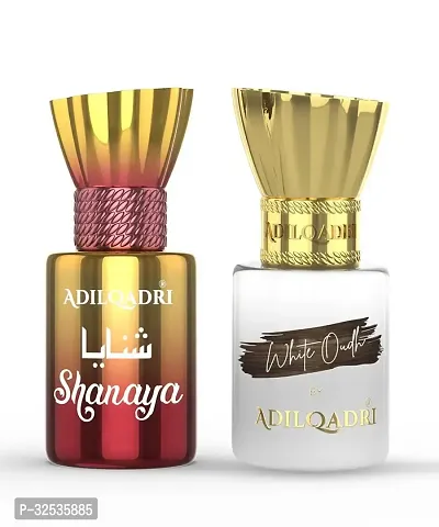 2 Pcs Attar Set Shanaya And White Oudh 5.5 Ml Each-thumb0