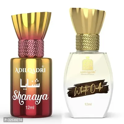 2 Pcs Attar Set Shanaya And White Oudh And 12 ML