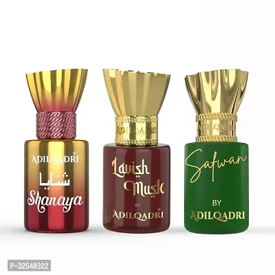 3 Pcs Attar Set Shanaya, Lavish Musk And Safwan 5.5 Ml