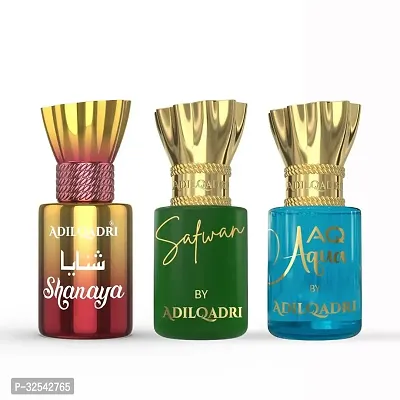 3 Pcs Attar Set Shanaya, Safwan And AQ Aqua 5.5 ML-thumb0