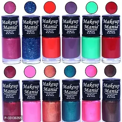 HD Colors Nail Polish Set Of 12 Pieces