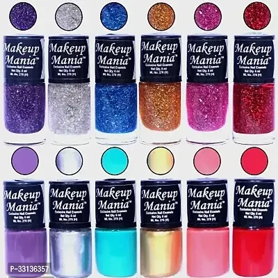 HD Colors Nail Polish Set Of 12 Pieces-thumb0