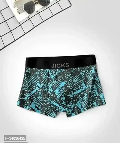 Stylish Nylon Printed Trunk For Men Pack Of 4-thumb2