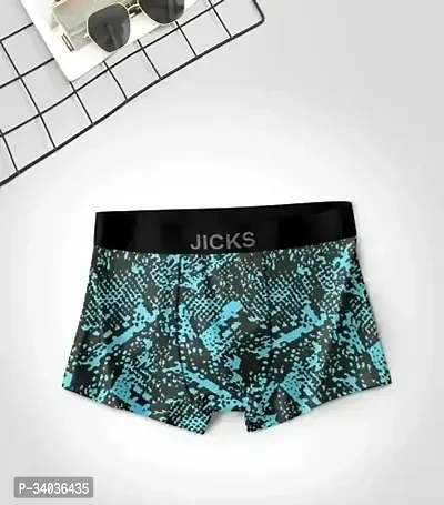 Stylish Nylon Printed Trunk For Men Pack Of 4-thumb3