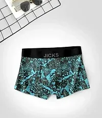 Classic Cotton Printed Trunks for Men, Pack of 4-thumb2