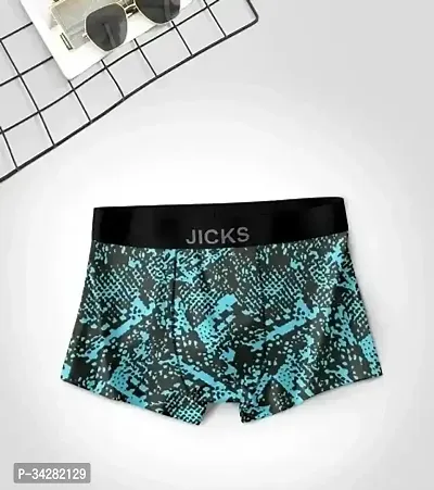 Classic Cotton Printed Trunks for Men, Pack of 4-thumb2