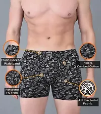 Men's Printed Multicolor Trunks Pack of 2-thumb1