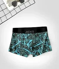 Classic Cotton Printed Trunks for Men, Pack of 4-thumb1