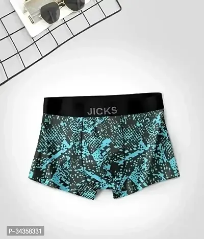 Classic Cotton Printed Trunks for Men, Pack of 4-thumb4