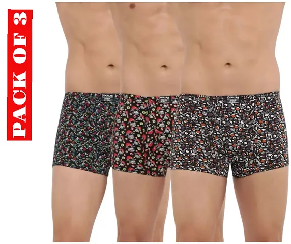 Men Underwear Pack Of 2 (Assorted Colour Design) Gents Mini Trunk Combo