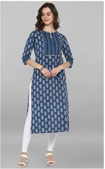 Fancy Cotton Printed Kurti