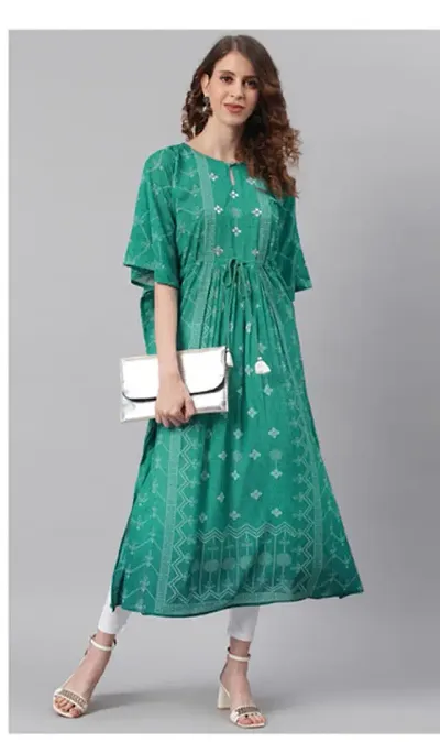 Stylish A-Line Four Way Kurta For Women