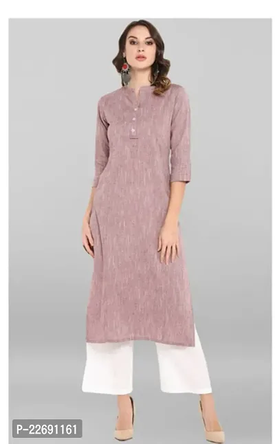 Stylish A-Line Four Way Cotton Kurta For Women-thumb0