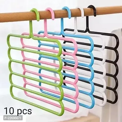 Designer Cloth Hanger Pack Of 10-thumb0